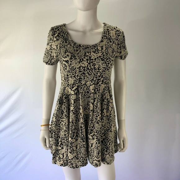 Mercury Duo Small Stitch Open Back A Line Dress - Picture 1 of 8